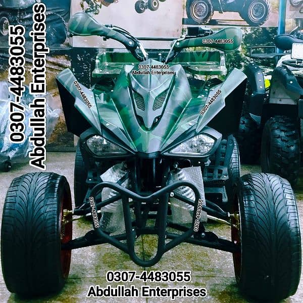 RAPTOR 250cc Dubai import Auto 14 no. Size ATV Quad Bike for sale 8