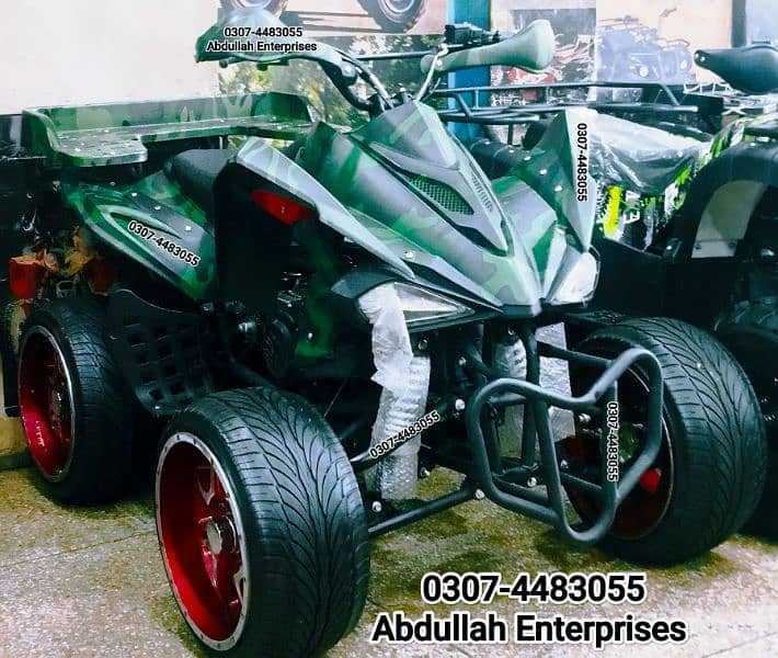 RAPTOR 250cc Dubai import Auto 14 no. Size ATV Quad Bike for sale 10