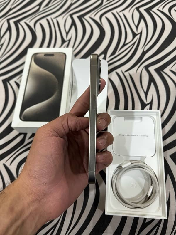 IPhone 15 Pro 128GB Non PTA Unlocked 3