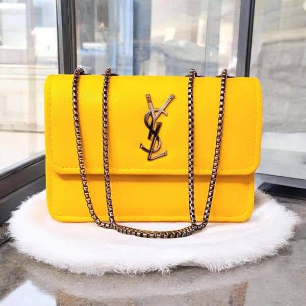 CrossBag Stylish Yellow Free Delivery 0