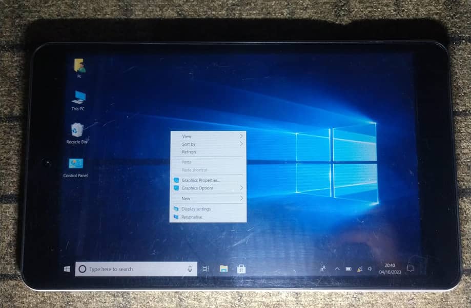 Windows 10 Tablet 2GB Ram 32GB Rom (( Chash On delivery Avilable)) 12