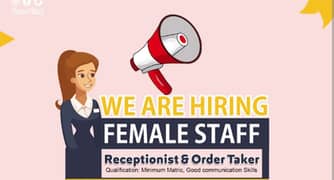 Female Staff Required only