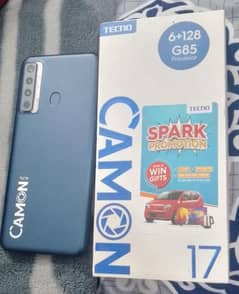 tecno cammon 17 genuine condition for sale 6,128gb