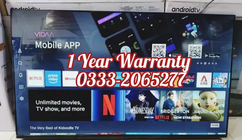 Discount offer 42 Inch Android Smart Led tv brand new 2024 Model 0