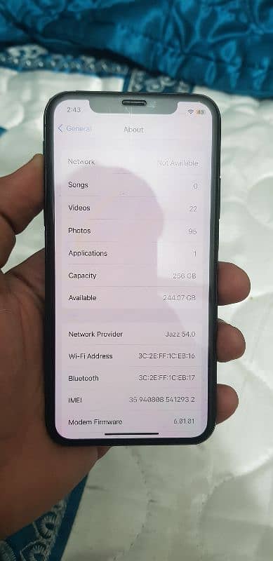 iPhone X 256 GB non PTA 2