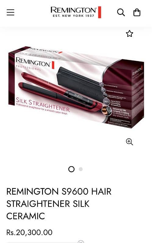 Remington Straightener 2