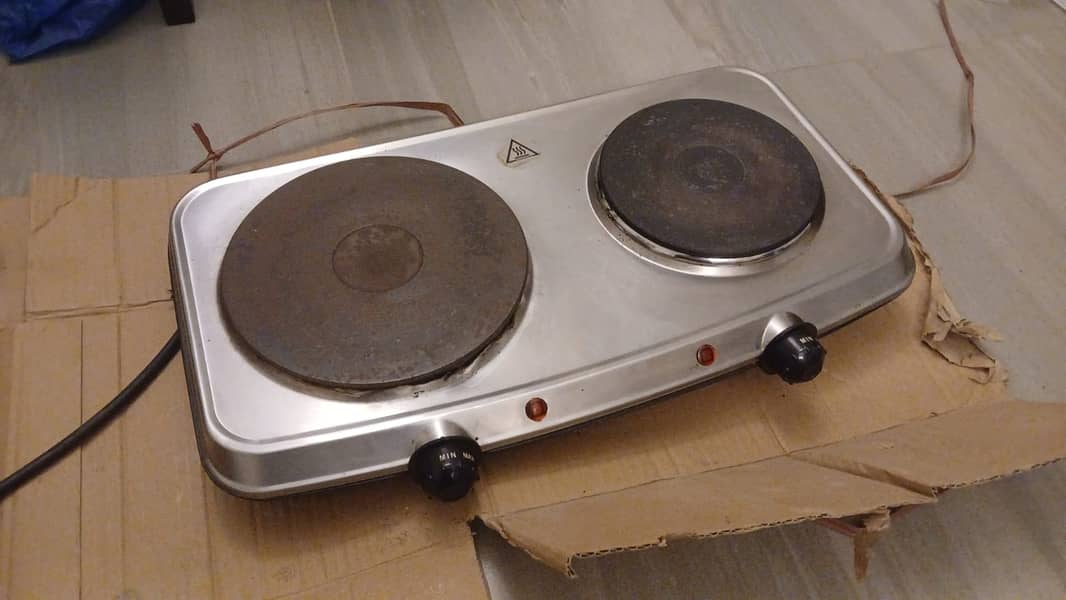 Russell Hobbs Electrical Hot plate 2 burner stove 1500 watts 0