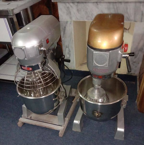 Sharwama Counter Fryer Hot plate / Dough Mixer Slush Used New Balnder 8