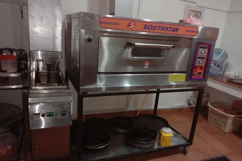 Sharwama Counter Fryer Hot plate / Dough Mixer Slush Used New Balnder 14