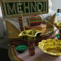 mendhi decoration item