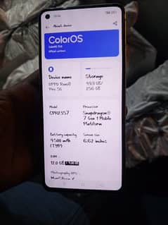 oppo Reno 8pro 12GBRM Rom256