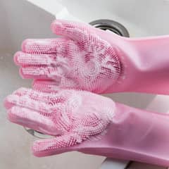 Magic Reusable Silicone cleaning gloves