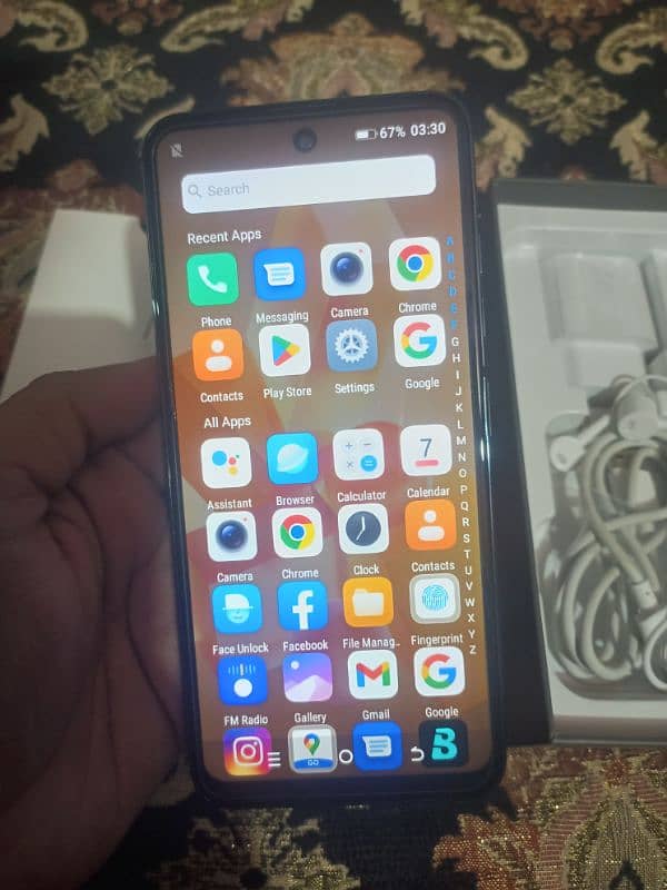 infinix HoT 40 pro 16GB/256GB All accessories complete with box 11