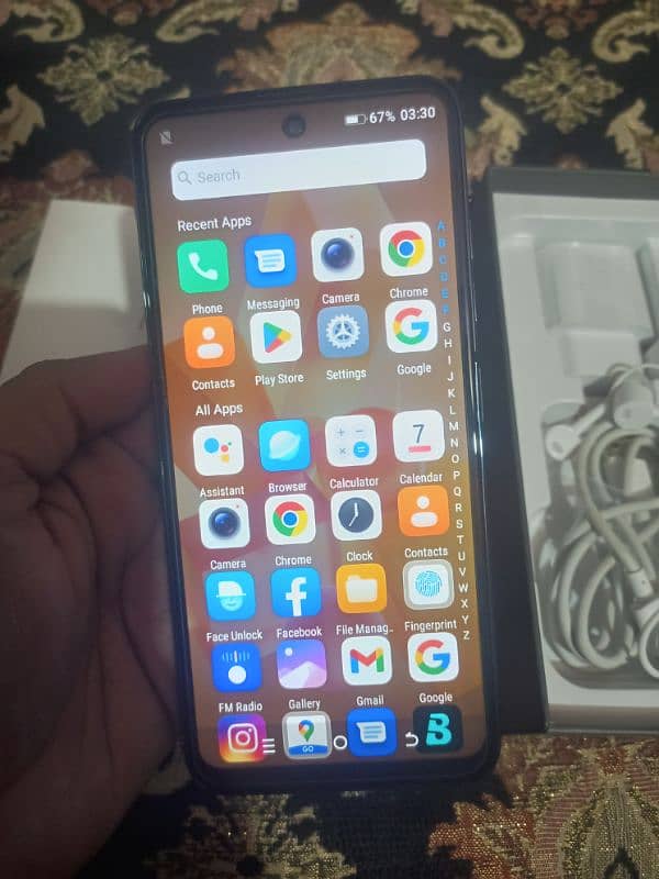 infinix HoT 40 pro 16GB/256GB All accessories complete with box 12