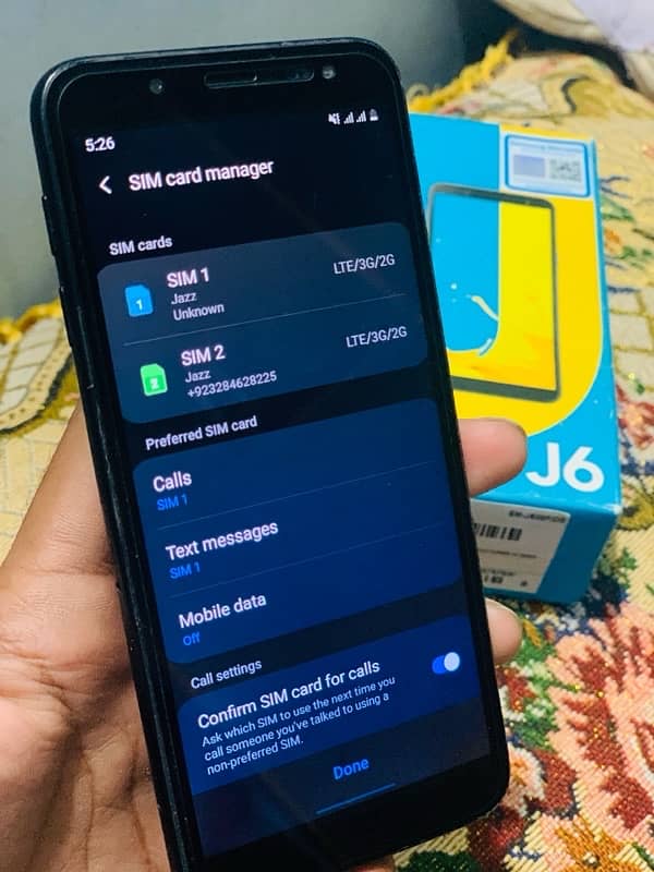 Samsung J6 32Gb all ok box 8