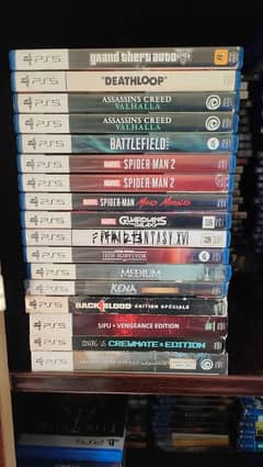 PS4 PS5 Games available reasonable prices Each game different price