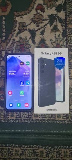 Samsung galaxy A55 5G 8/256  24M warranty