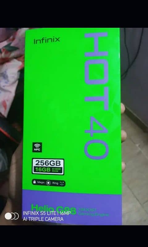 Infinix Hot 40 16+256gb 7