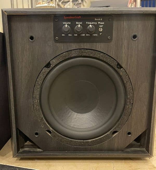 SPEAKERS CRAFT BASSX8 LIKE JBL BOSE KLIPSCH DENON MARANTZ ONKYO KEF 2