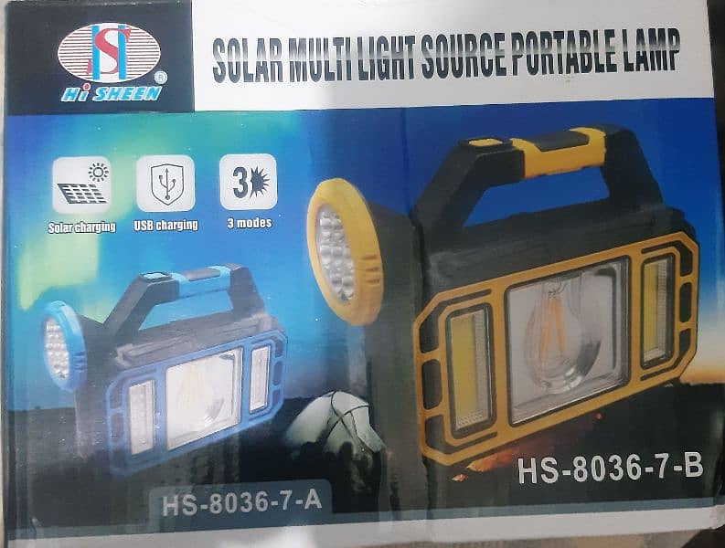 Solar Multilight Potrable Lamp 0