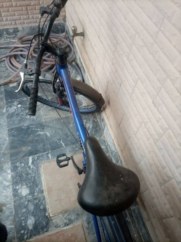 blue color bicycle for sale 1