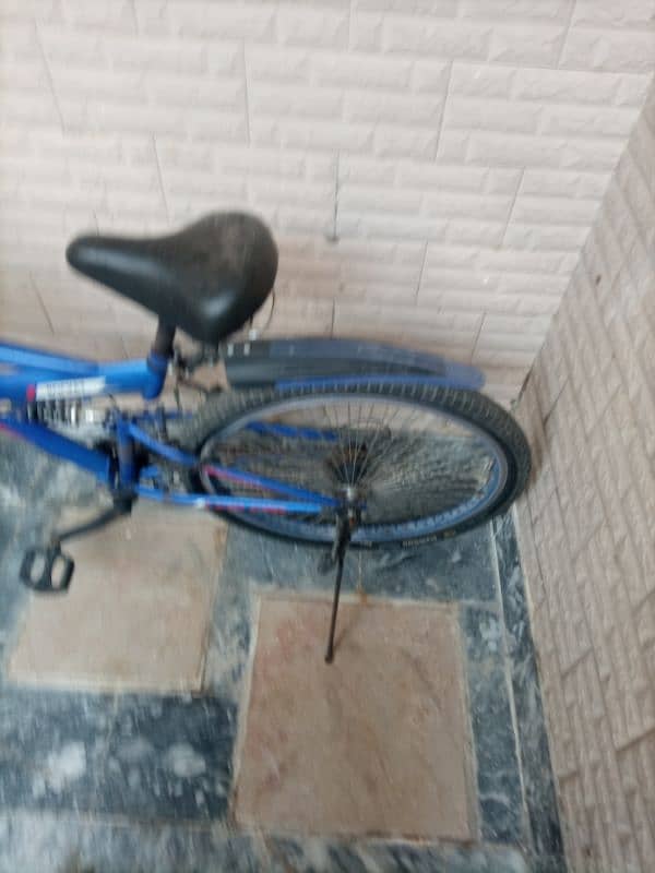 blue color bicycle for sale 2