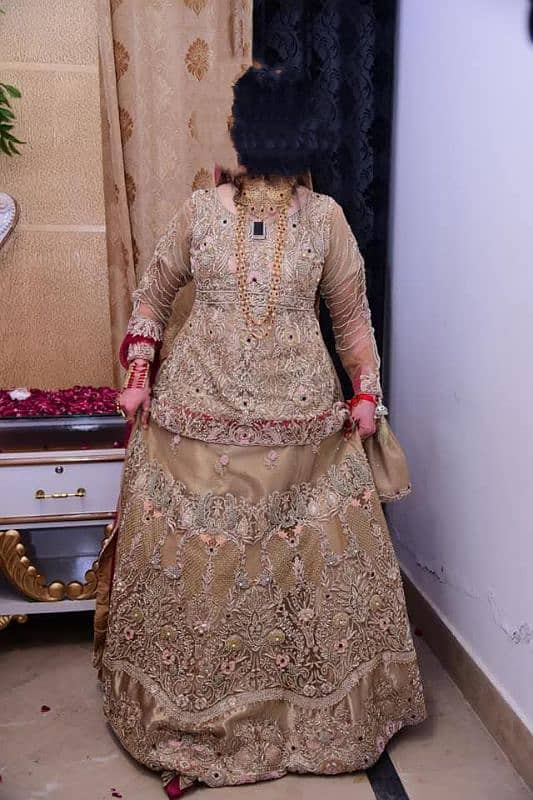 bridal lehenga one time use 1