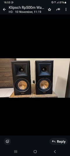 KLIPSCH RP500M LIKE KEF B&W B&O JBL SVS POLK AUDIO