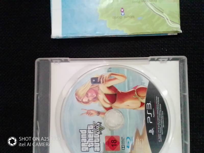 ps3 gta 5 game disk 3