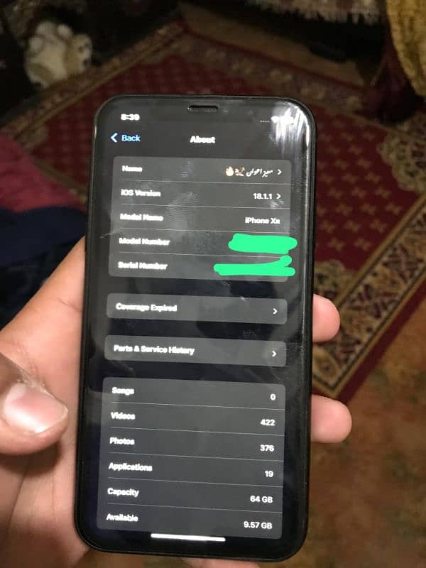 iPhone xr for sale 10/9.5 condition 64 GB 3