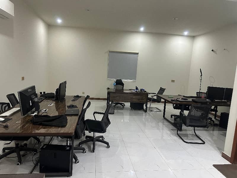 5 Marla Building 3rd Floor Hall Available For Office Use In Johar Town Near Expo Center 4