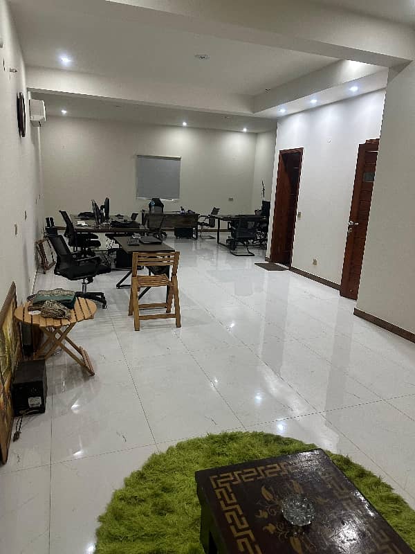 5 Marla Building 3rd Floor Hall Available For Office Use In Johar Town Near Expo Center 8