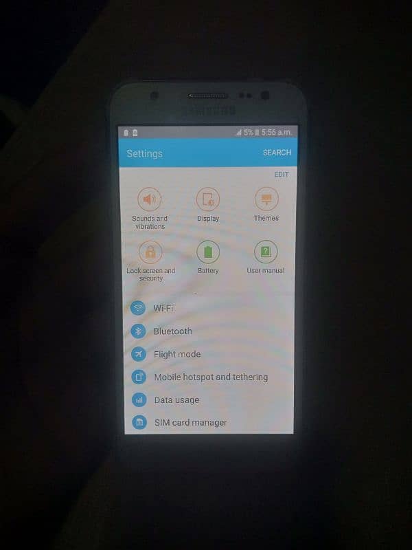 Samsung j5 led penal 3