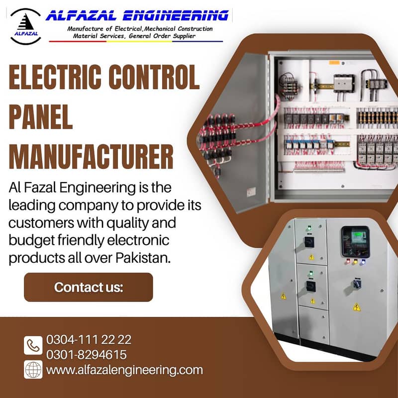 Electrical Panel Manufacturer/ Control Panel/ Wapda meter box/ 1