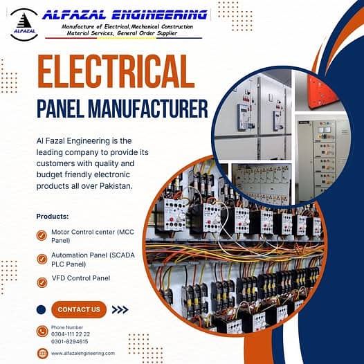 Electrical Panel Manufacturer/ Control Panel/ Wapda meter box/ 5