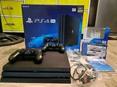 PS4 1 TB complete boxes