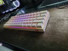 Redragon k530 mechanical 60% white gaming keyboard