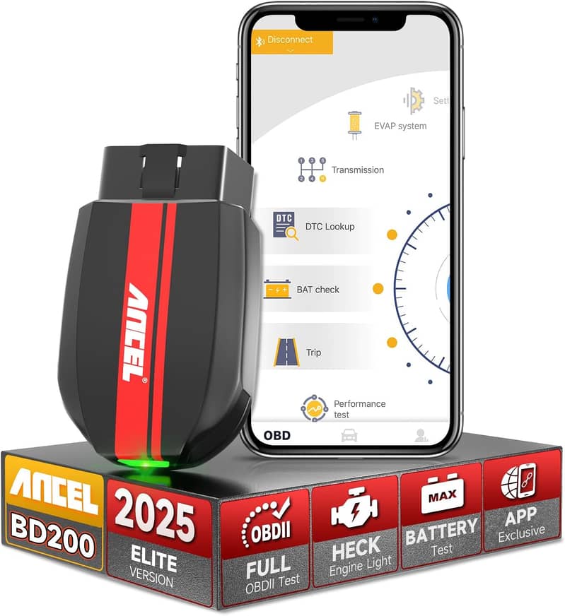 ANCEL BD200 Bluetooth OBD2 Scanner 1