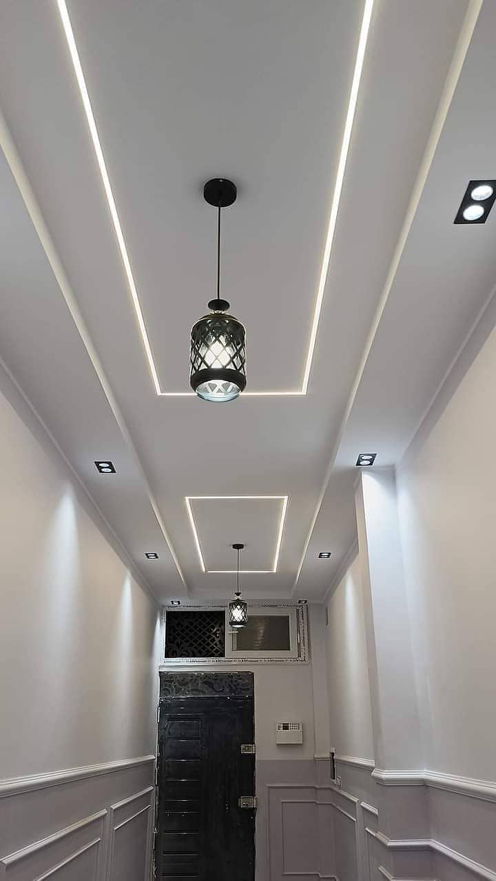 Gypsum Board Ceiling - Pop Fancy Ceiling - Office Ceiling-room ceiling 6