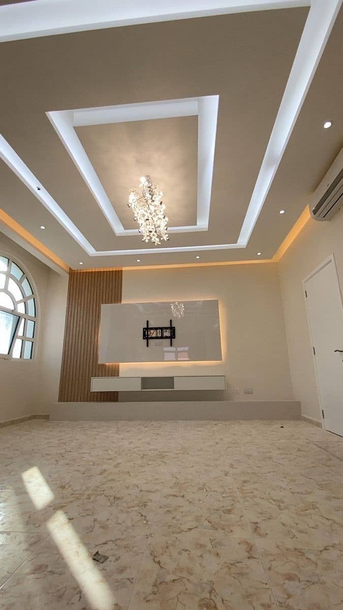 Gypsum Board Ceiling - Pop Fancy Ceiling - Office Ceiling-room ceiling 12