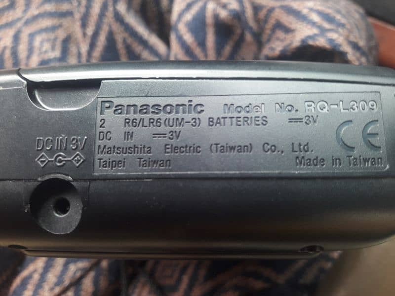 Walkman Panasonic Tape Recorder 8