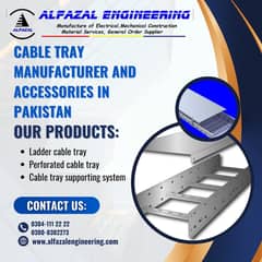 Cable Tray Manufacturer/ Cable tray in karachi/ in Pakistan