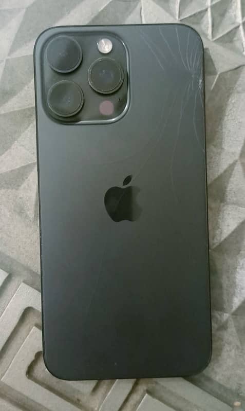 Iphone 15 Pro Max 256GB Black Titanium PTA Approve 0