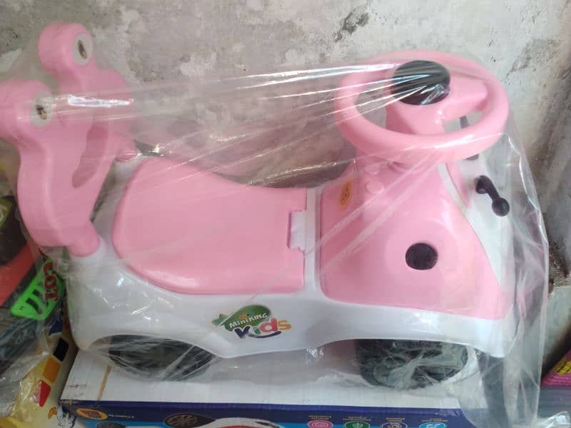 Pink Baby Car 3