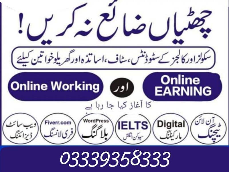 Online Jobs In Pakistan 0