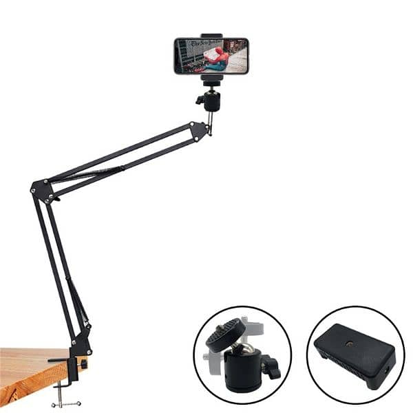 360 Degree long Arm Stand Holder Compatible 2