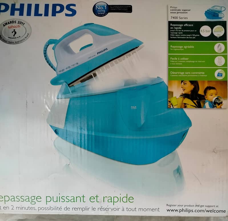 Philips steam iron  With box for sale 1