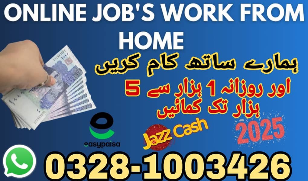 Online Part time/full time/home job/Assignments/Typing/Data entry/Ads 0