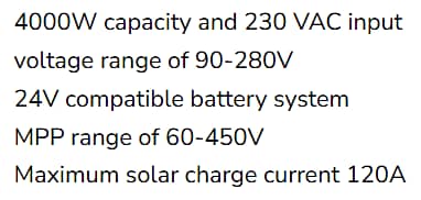 4kw Hybrib Inverter with Warranty 1