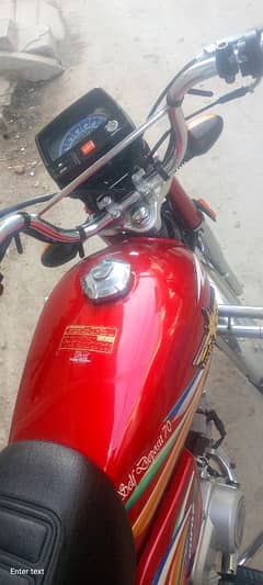 Motorcycle Union Star model 2022 R. hrs 5700 Islamabad No first owner